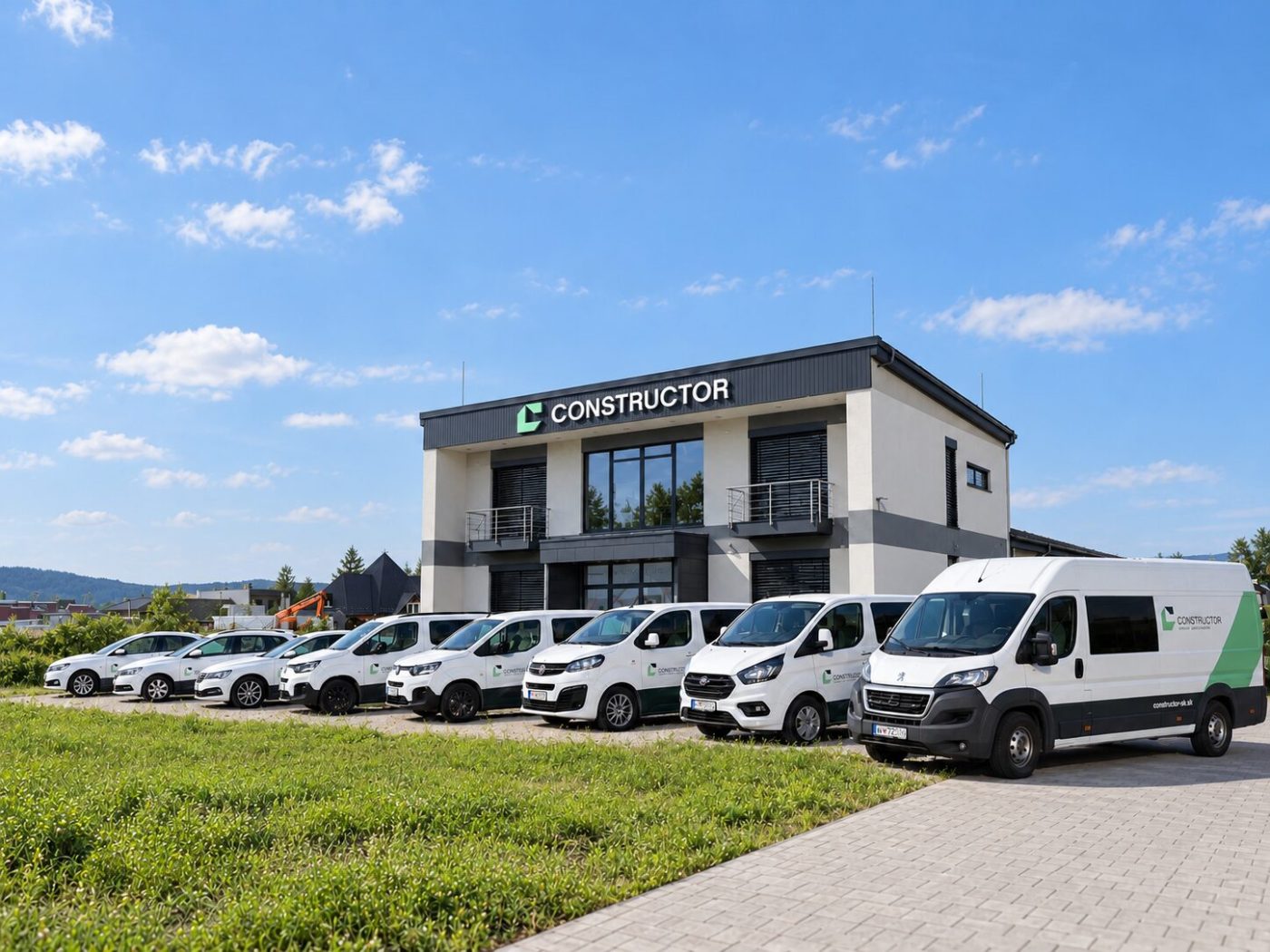 Budova CONSTRUCTOR - EU vo Vranove nad Topľou