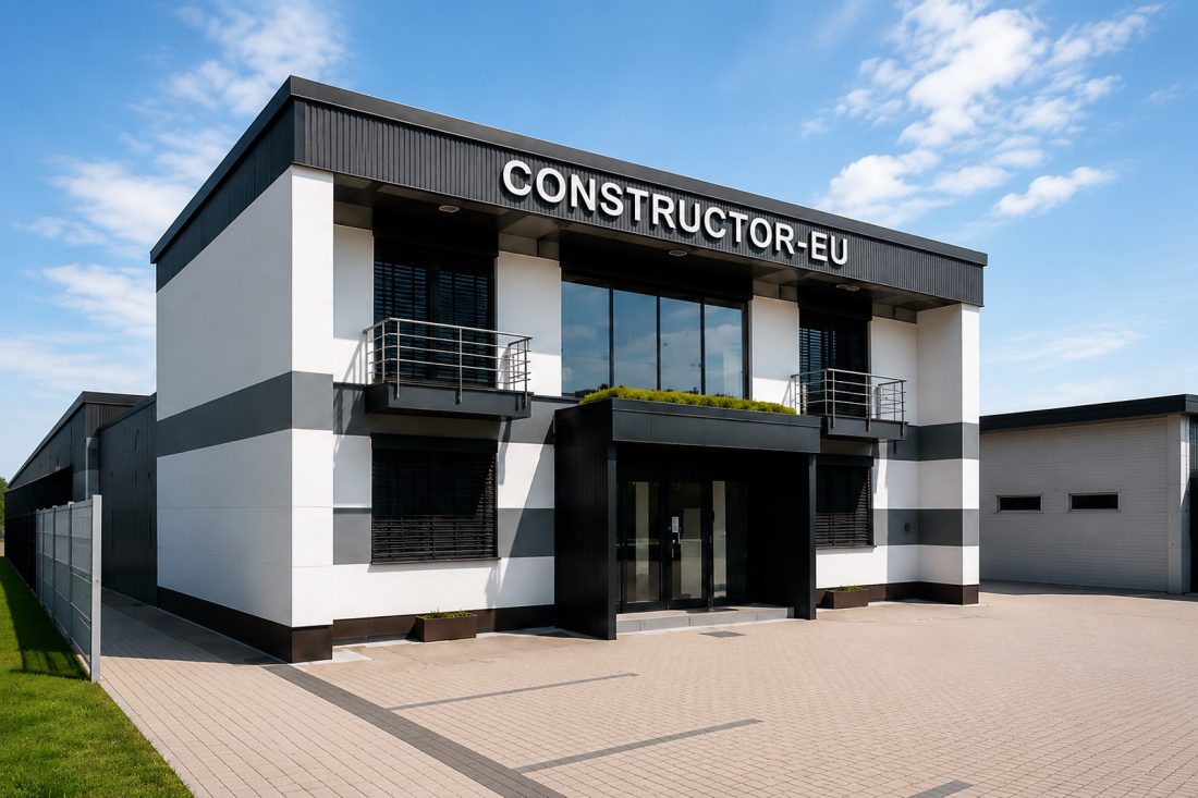 Sídlo a prevádzka spoločnosti Constructor-EU