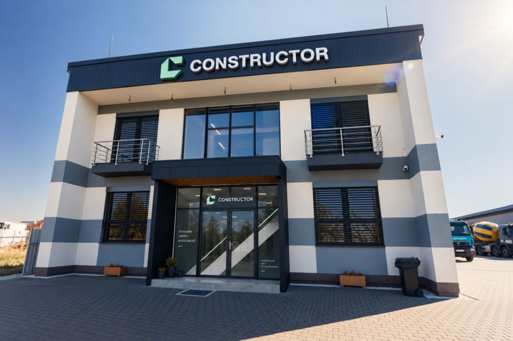 Budova prevádzky Constructor vo Vranove nad Topľou
