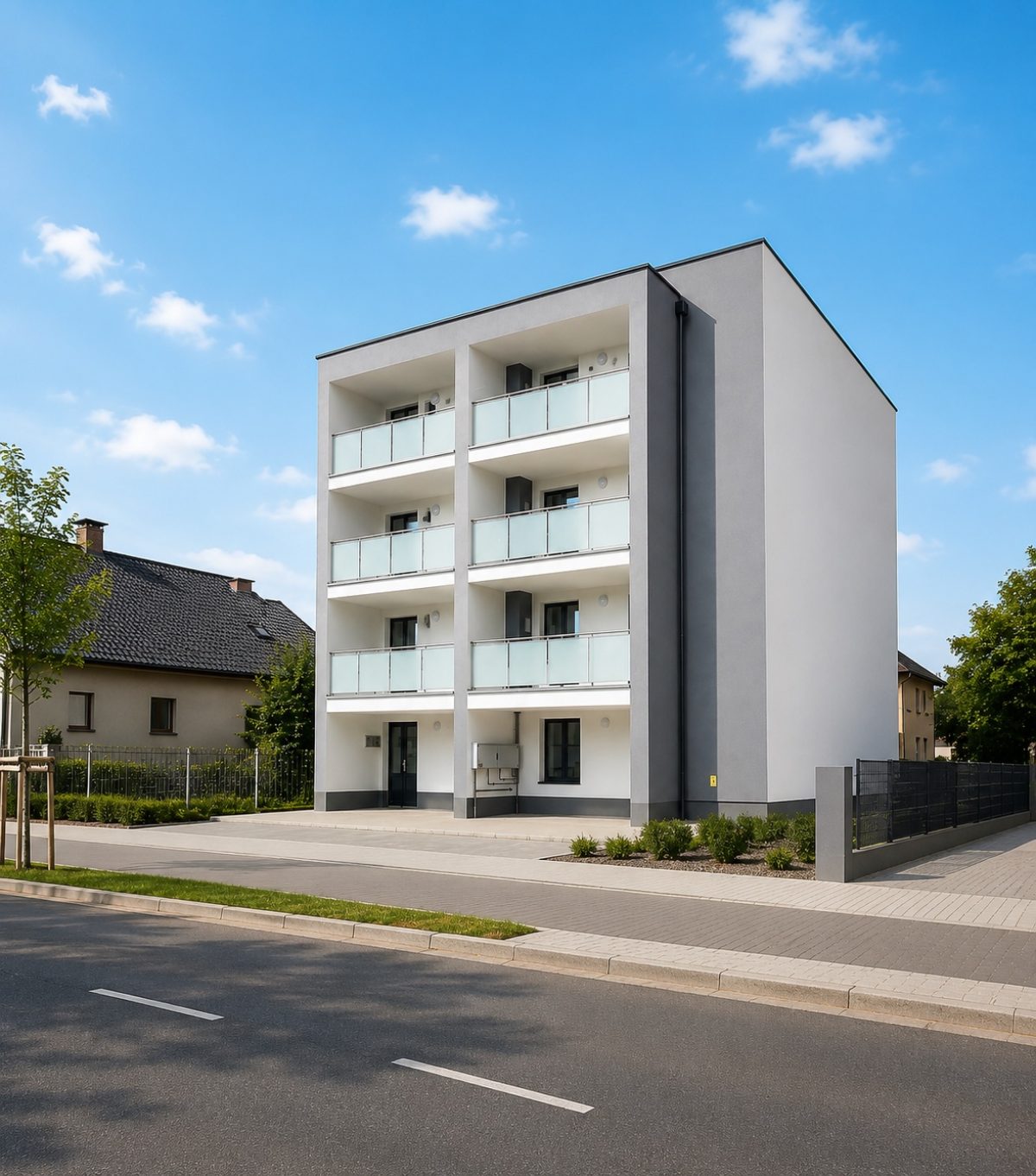 Bytový dom, realizácia spoločnosti Constructor-EU